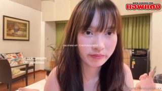 คลิปหลุดโอลี่แฟน ppkkimxx น้องเปรี้ยว สาวสวยขี้เอาชวนแฟนหนุ่มเล่นเสียวในโรงแรม จับอมควยให้เสียวๆก่อนขึ้นขย่มแล้วโดนจับซอยหีรัวๆ