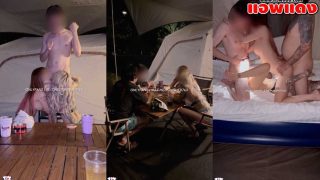 คลิปหลุด Onlyfans งานคอลแลปส์สองช่องดัง pittyswg กับ catdevilswing มาแคมป์ปิ้งแล้วเล่นเสียวกันเด็ดๆจับโม๊คควยแล้วโดนซอยหีกันแบบไม่ยั้ง